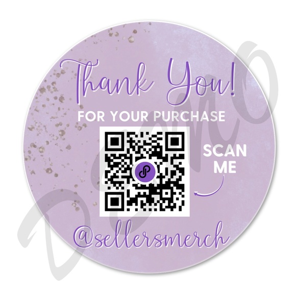 Custom QR Code Stickers - Picture 3 of 4